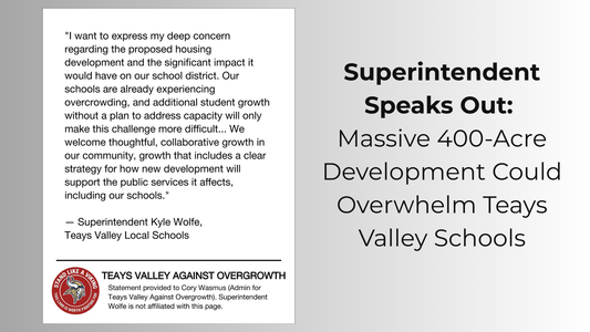 Superintendent Warns: New Development Could Overwhelm Teays Valley Schools